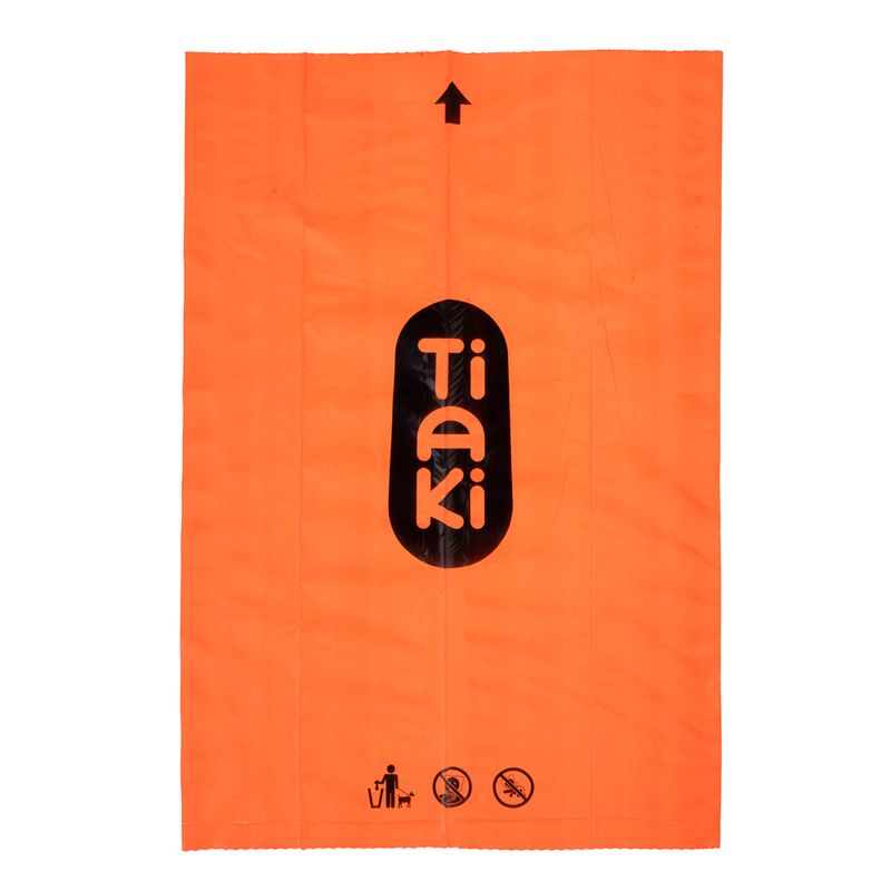 TIAKI Biodegradable Dog Poop Bags 8 Rolls (15 bags per roll)