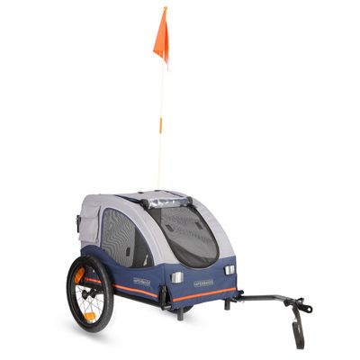 HAFENBANDE Cabby M Bicycle Trailer incl. 2 couplings 125 x 67 x 105 cm (L x W x H) / up to 25kg