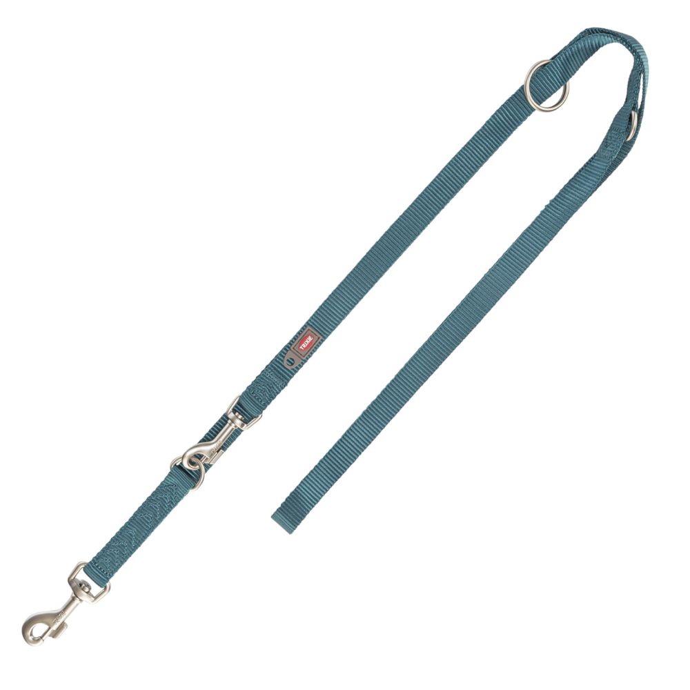 Trixie Premium Extension Lead - Petrol Size XS - S: 200cm long, 15mm wide