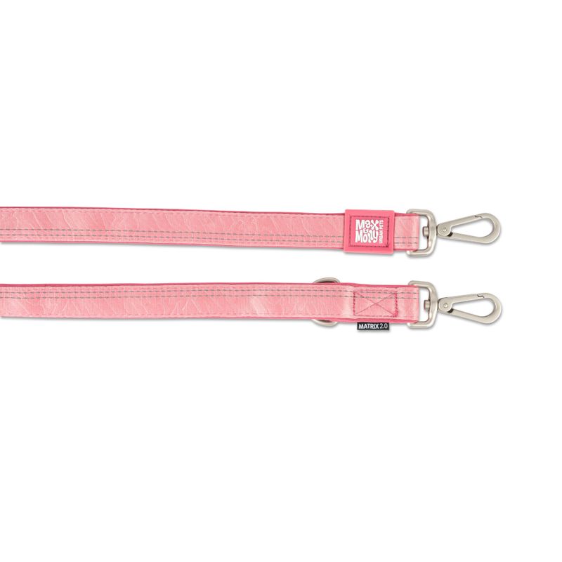 Max & Molly Multifunctional Leash Matrix 2.0 - Rose Size S: 200cm long, 20mm wide