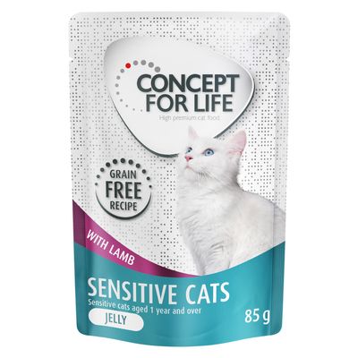 Concept for Life Sensitive Cats Lamb Grain-Free in Jelly 12 x 85g