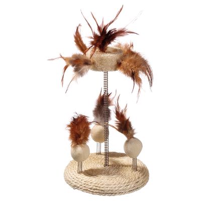 Karlie Cat Toy Nava Sisal and Loofah 1 piece