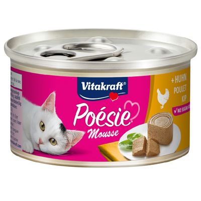 Vitakraft Poésie Mousse 12 x 85g Chicken