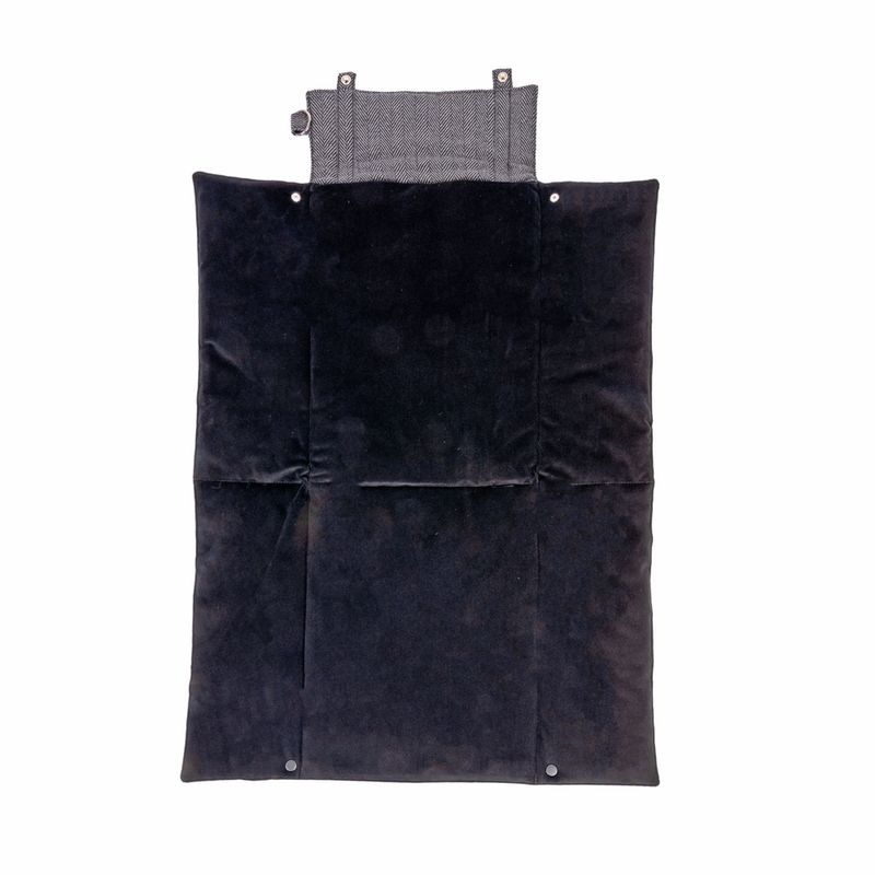 Nomad Tales Ebony Travel Dog Mat 80 x 60 cm (L x W)