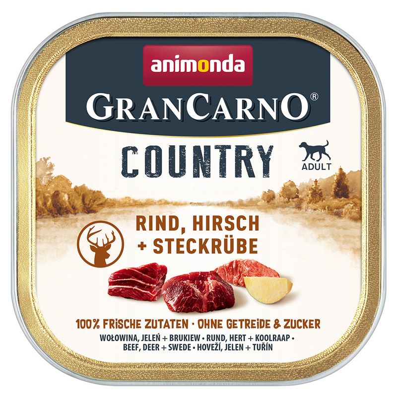 animonda GranCarno Adult Country Saver Pack 44 x 150g Beef, Goose & Pumpkin
