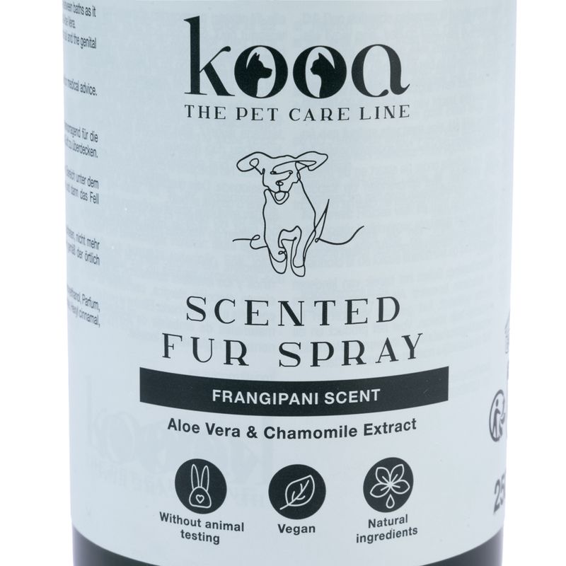 kooa Coat Spray with Frangipani Fragrance 250ml