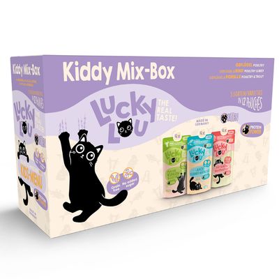 Lucky Lou Kitten Mix 12 x 125 g Mix I