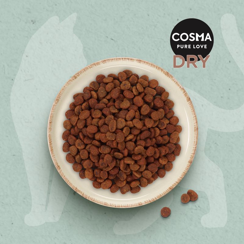Cosma Extruded Beef Dry Food 400g
