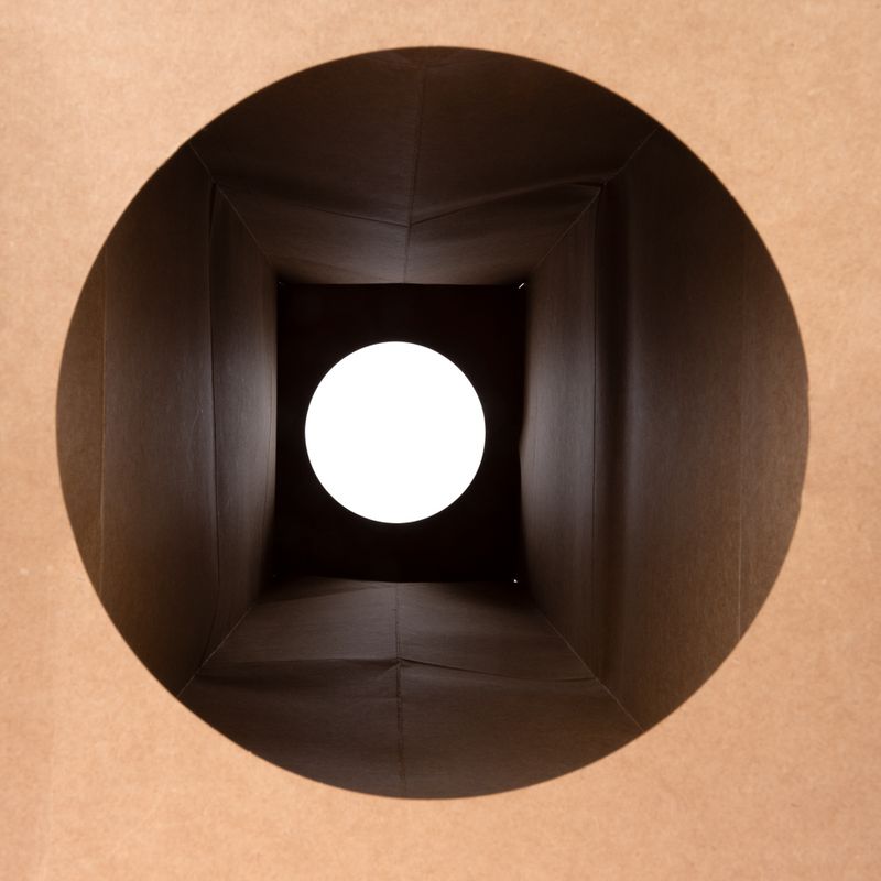 zooplus Basics Paper Cat Tunnel 65 x 27 x 22 cm (L x W x H)