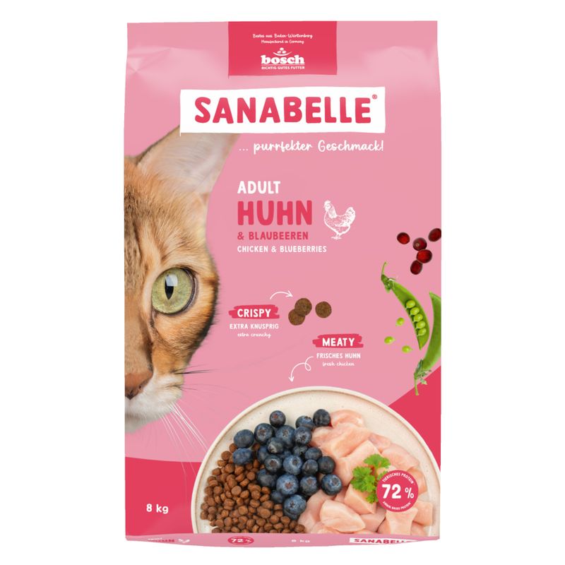 Sanabelle Adult with Chicken & Blueberries 2kg
