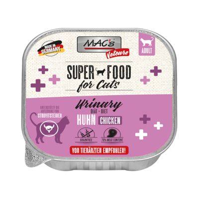MAC's Cat Vetcare Urinary with Chicken Chicken (16 x 100g)