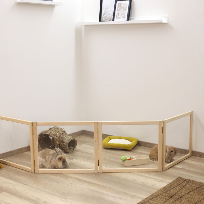 Kerbl Pet Room Divider Small Animal Run 4 elements, 58 x 48cm (W x H)