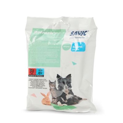 Savic Refresh'r Wipes Sensitive 20 wipes