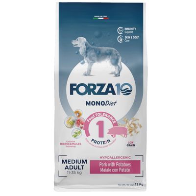 Forza 10 Medium Diet Low Grain with Pork 12kg