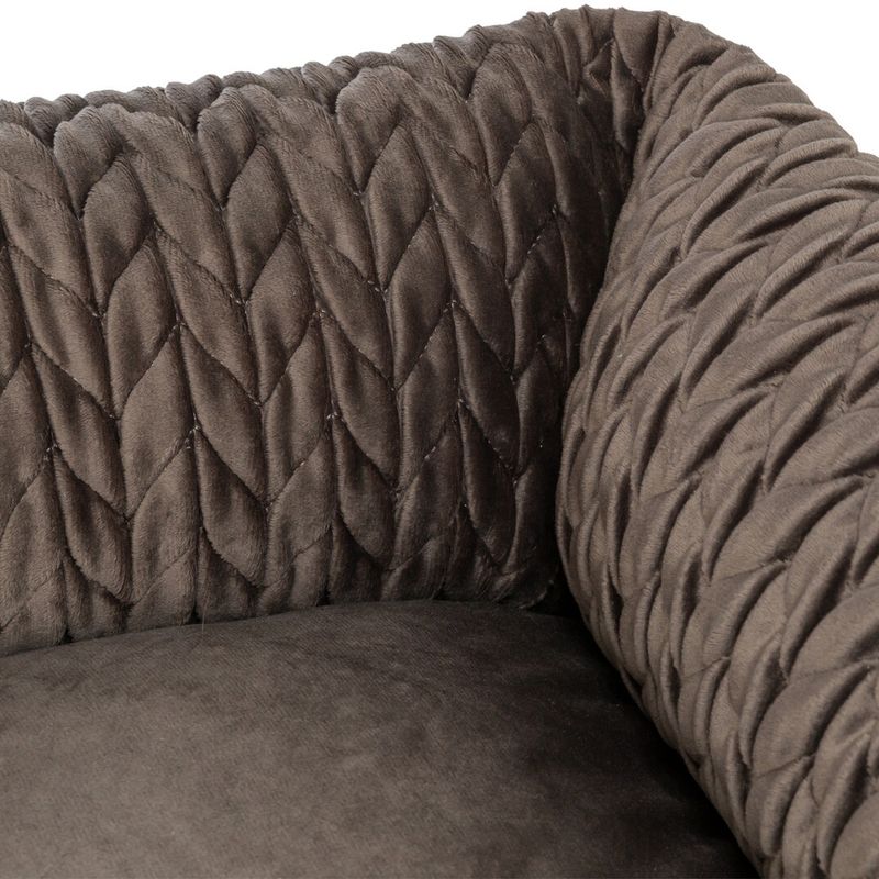 Trixie Bed Livia Square - Brown 65 x 50cm (L x W)