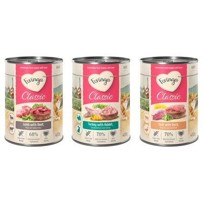 Feringa Classic Meat Menu 6 x 400g Classic Mix 1 (3 Varieties)