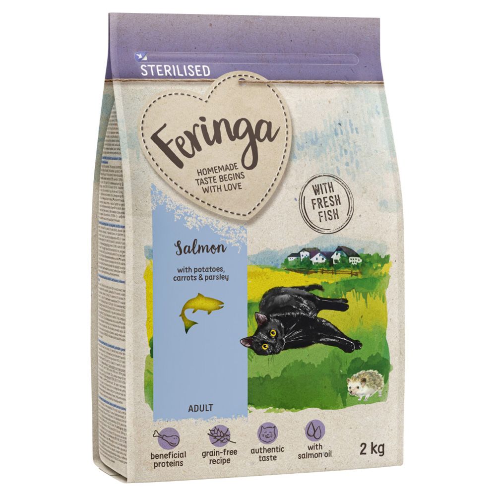 Feringa Adult Sterilised Salmon 400g