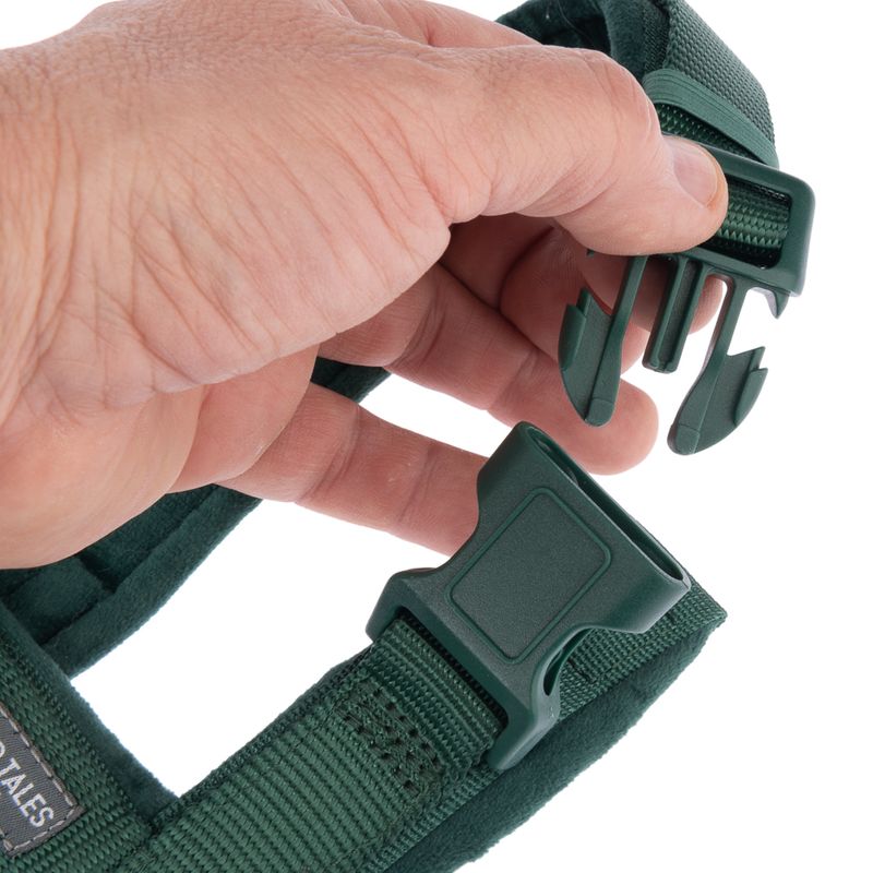 Nomad Tales Blush Harness - Emerald Size XS: 34 - 49 cm chest circumference, W 15 mm