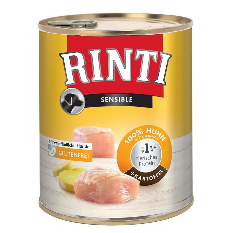 RINTI Sensitive Saver Pack 24 x 800g Chicken & Rice