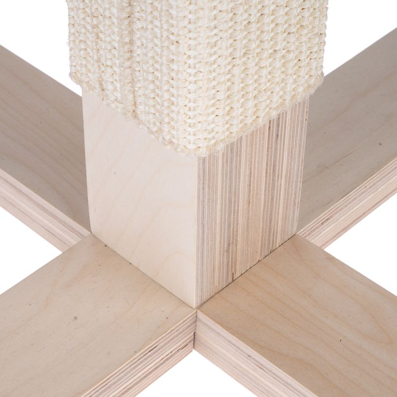 Modern Living Manhattan Scratching Post Cream