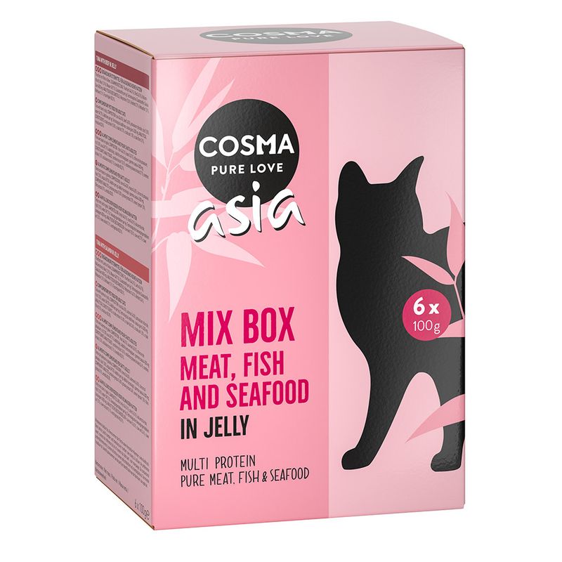 Cosma Asia in Jelly Pouches 6 x 100g Chicken with Chicken Liver