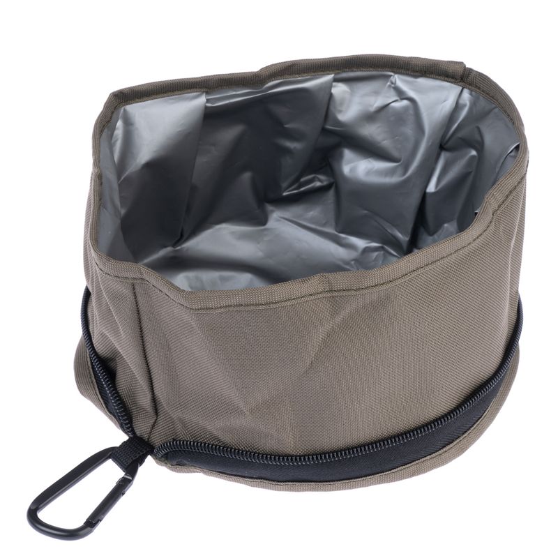 Nomad Tales Spirit Portable Fabric Dog Bowl 2.5l, approx. diameter 20 x (H) 11.5 cm