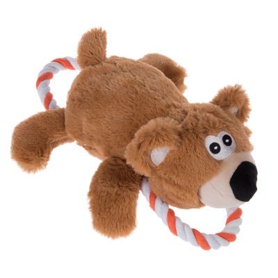 Bear with Rope Dog Toy 1 Toy