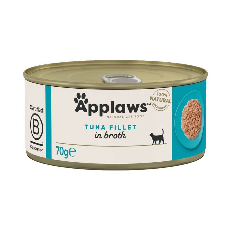 Applaws Cat Food 70g - Tuna / Fish Mixed Pack: Fish Collection 12 x 70g