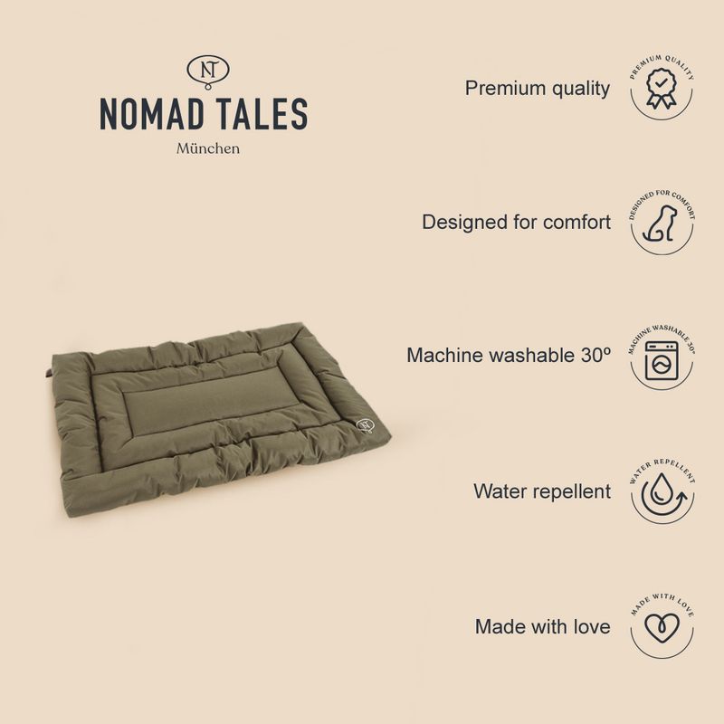 Nomad Tales Spirit Outdoor Dog Cushion Pine 74 x 46 x 7 cm (L x W x H)