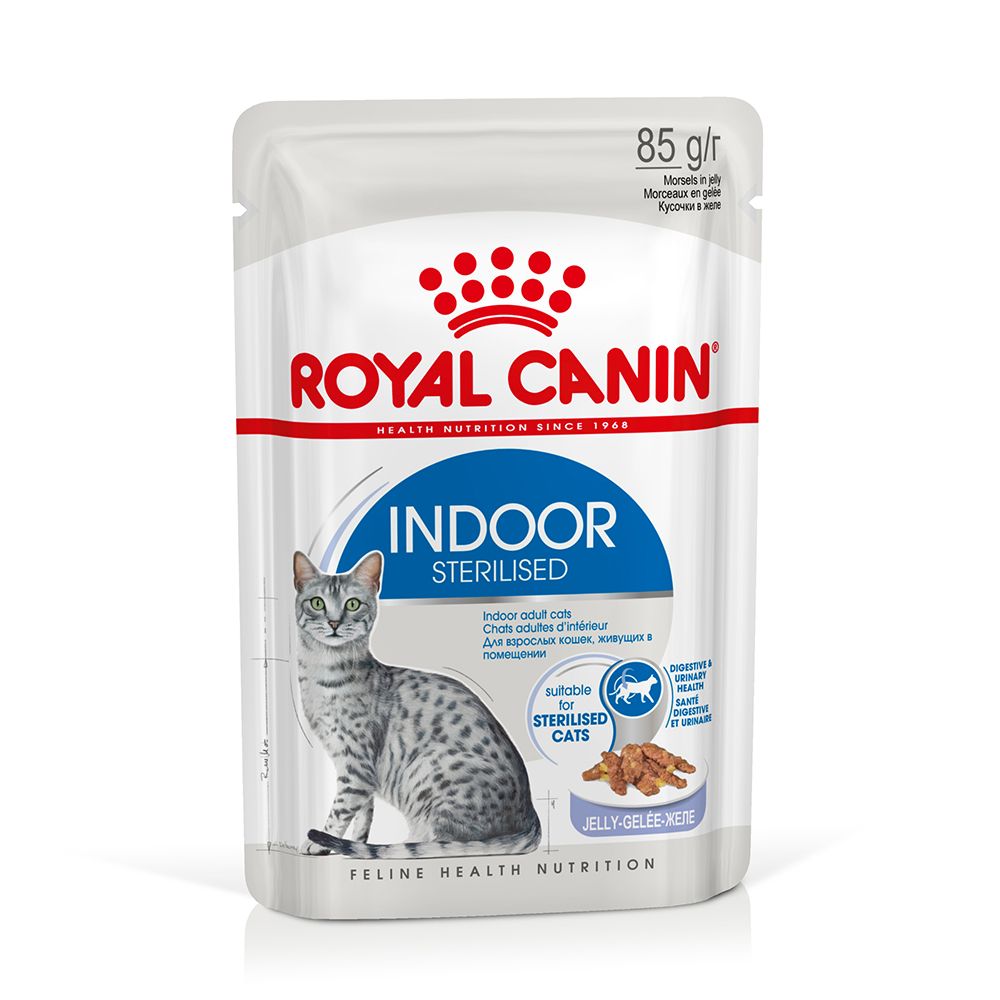Royal Canin Indoor Sterilised in Jelly 12 x 85g