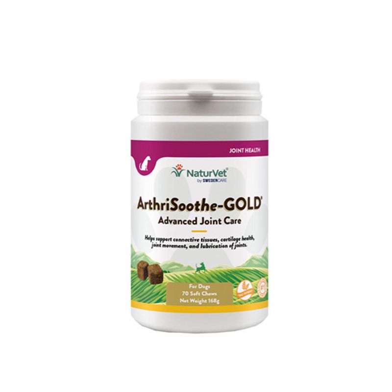 NaturVet ArthriSoothe-Gold Snacks 70 Chews