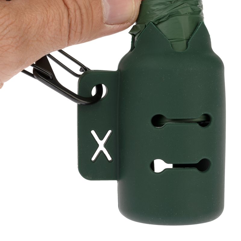 kooa Dog Poop Bag Dispenser 1 Dispenser (incl. 1 Roll of Poop Bags)