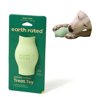 Earth Rated Treat Toy from Natural Rubber Small