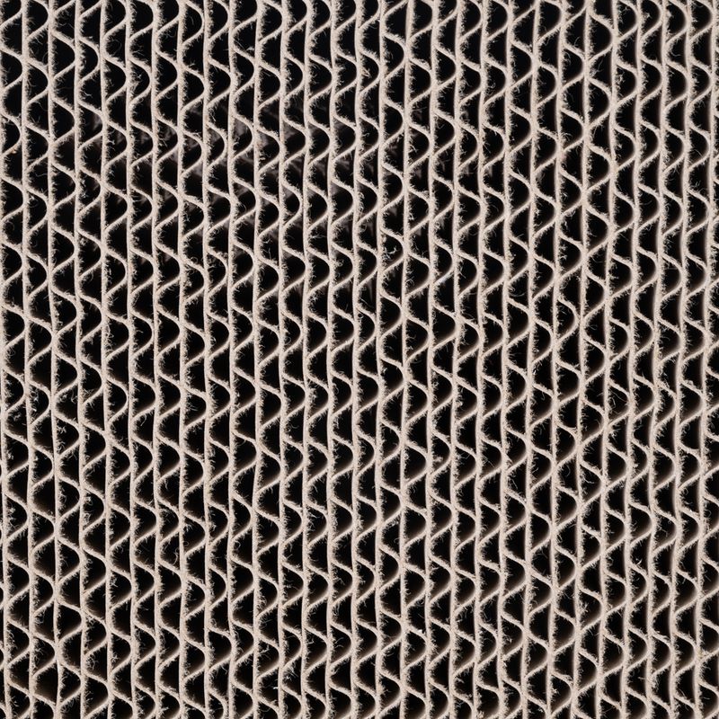 TIAKI Triangle Corrugated Cardboard Scratching Furniture 45 x 22.5 x 40.5 cm (L x W x H)