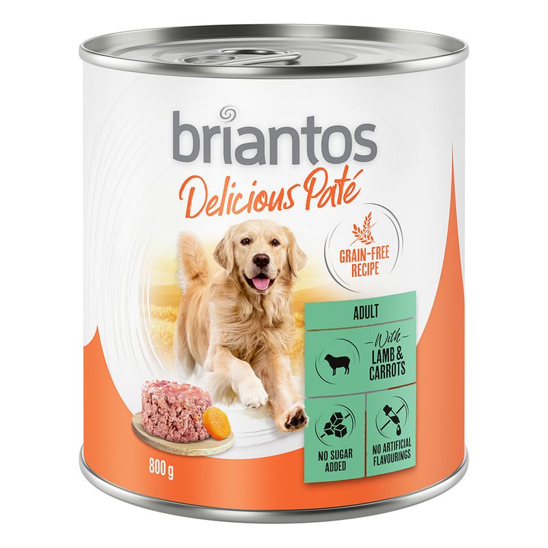 Briantos Delicious Paté Mixed Trial Pack 6 x 400g (3 Varieties)