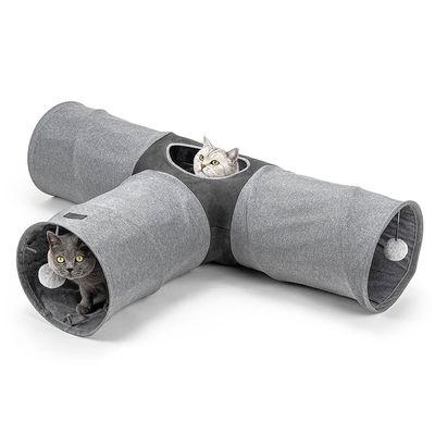Lionto 3-way Cat Tunnel 30 x 120 x 80cm (L x W x H)