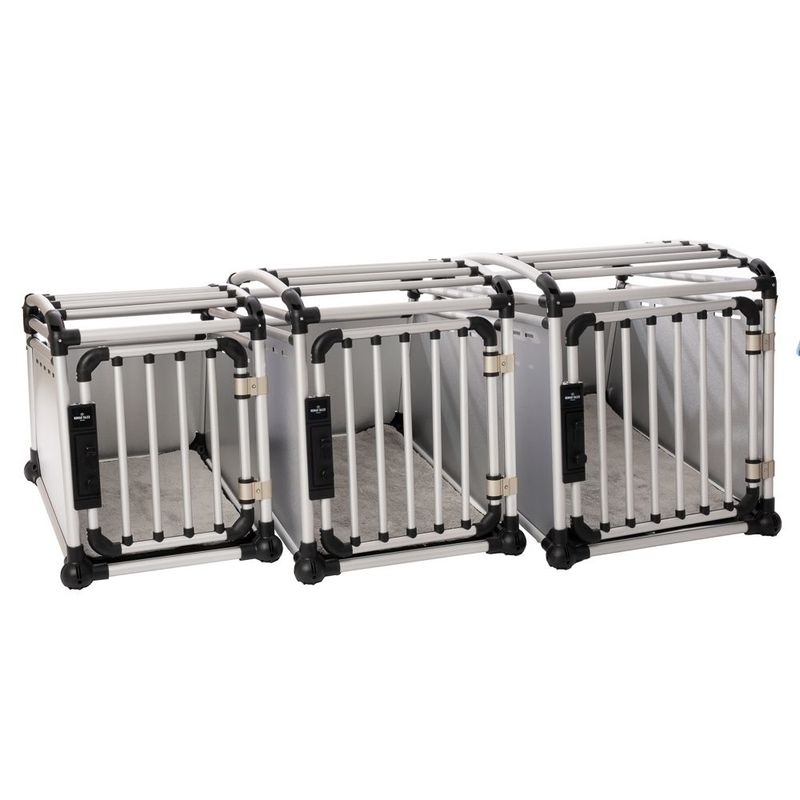 Nomad Tales Spirit Aluminium Dog Crate Size S: 53 x 68 x 61cm (W x D x H)