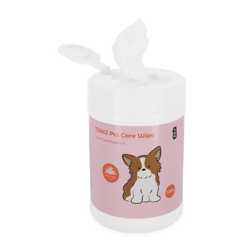 TIAKI Pet Care Wipes 100 Wipes