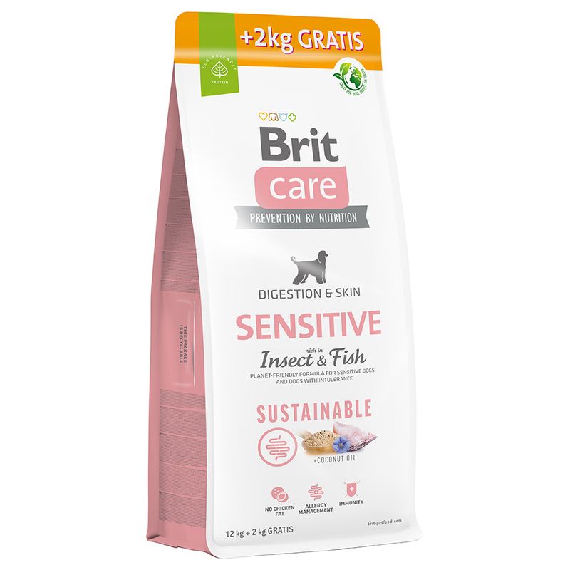 Brit Care Dog Sustainable Sensitive Fish & Insects 3kg