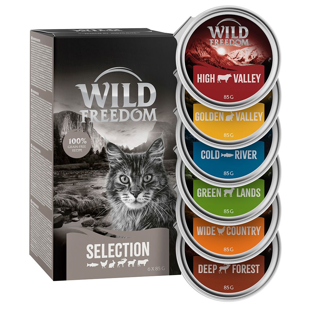 Wild Freedom Adult Tray Mixed Trial Pack 6 x 85g