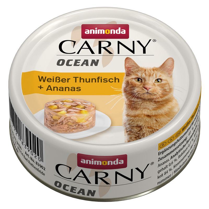 Mixed Megapack animonda Carny Ocean 12 x 80g Ocean Mix I (4 Varieties)