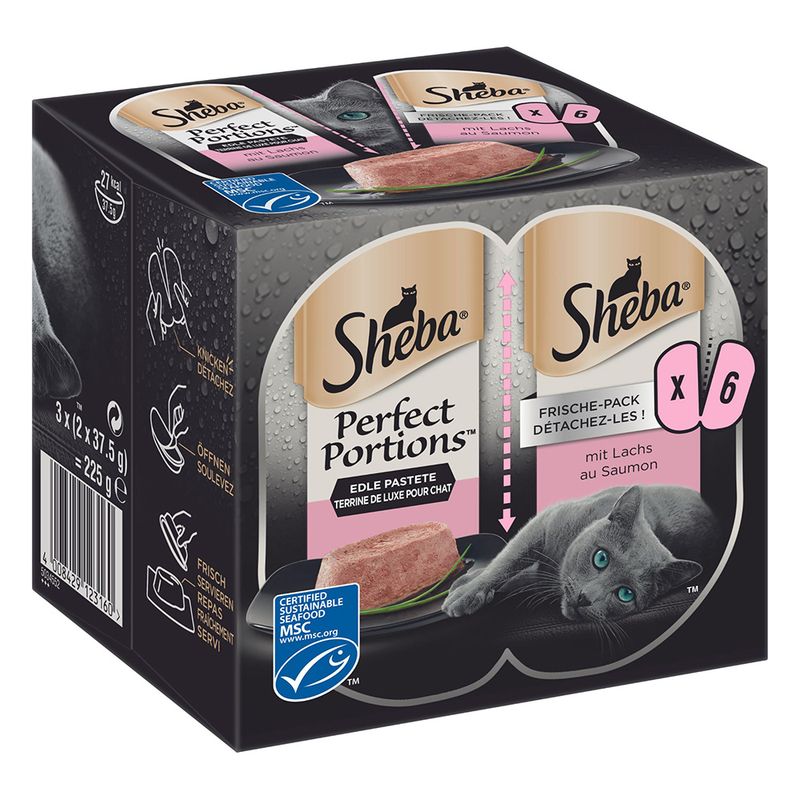 Sheba Perfect Portions Saver Pack 96 x 37.5g Chicken in Loaf