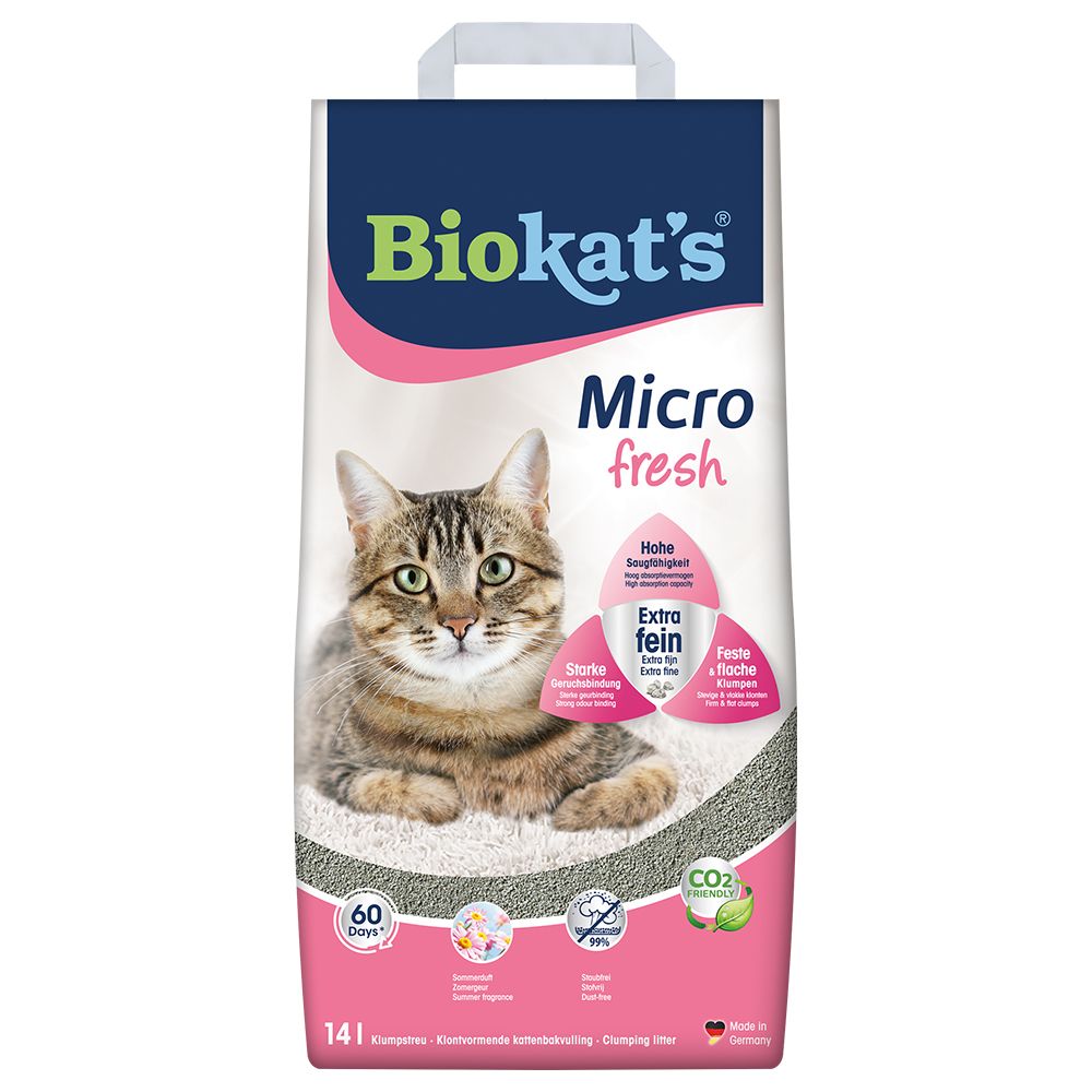 Biokat's Micro Fresh Cat Litter 14l