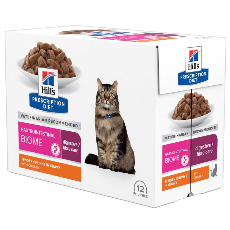 Hill's Prescription Diet Feline Gastrointestinal Biome - Chicken 12 x 85g