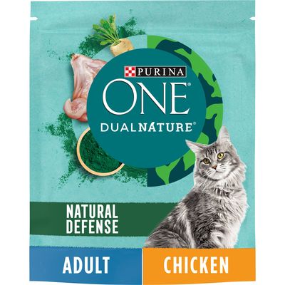 PURINA ONE Dual Nature Adult Chicken with Spirulina 650g