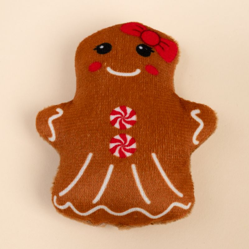 TIAKI Gingerbread Family Cat Toy Set Set of 3