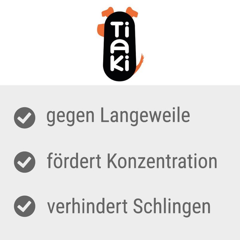 TIAKI Intelligence Toy Slow Feed Puzzle L 34.8 x W 34.8 x H 5.7 cm