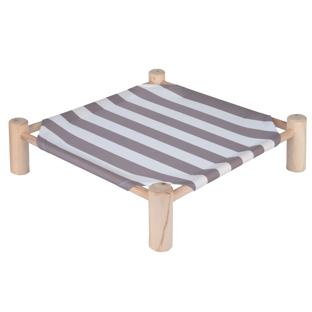 TIAKI Stripes Cat Bed 50 x 50 x 13cm (L x W x H)
