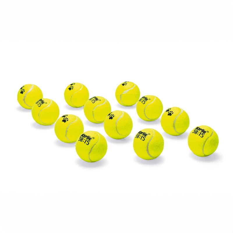 Karlie Tennis Ball Set 12 balls, 6cm (diameter)