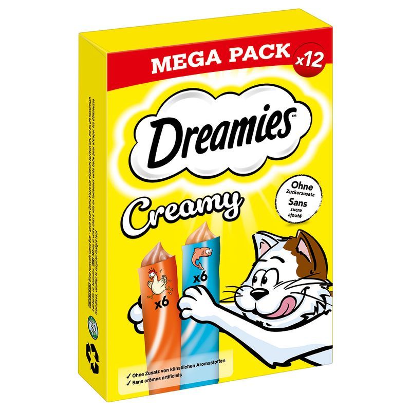 Dreamies Creamy Snacks Chicken (4 x 10g)